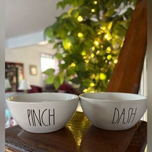Rae Dunn PINCH & DASH Mini Bowl Set